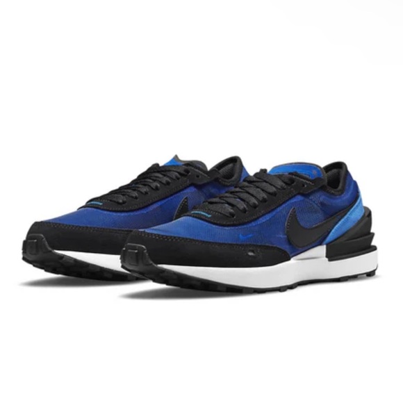 Nike Waffle One Racer Blue Lids Sneakers- SZ Y- W